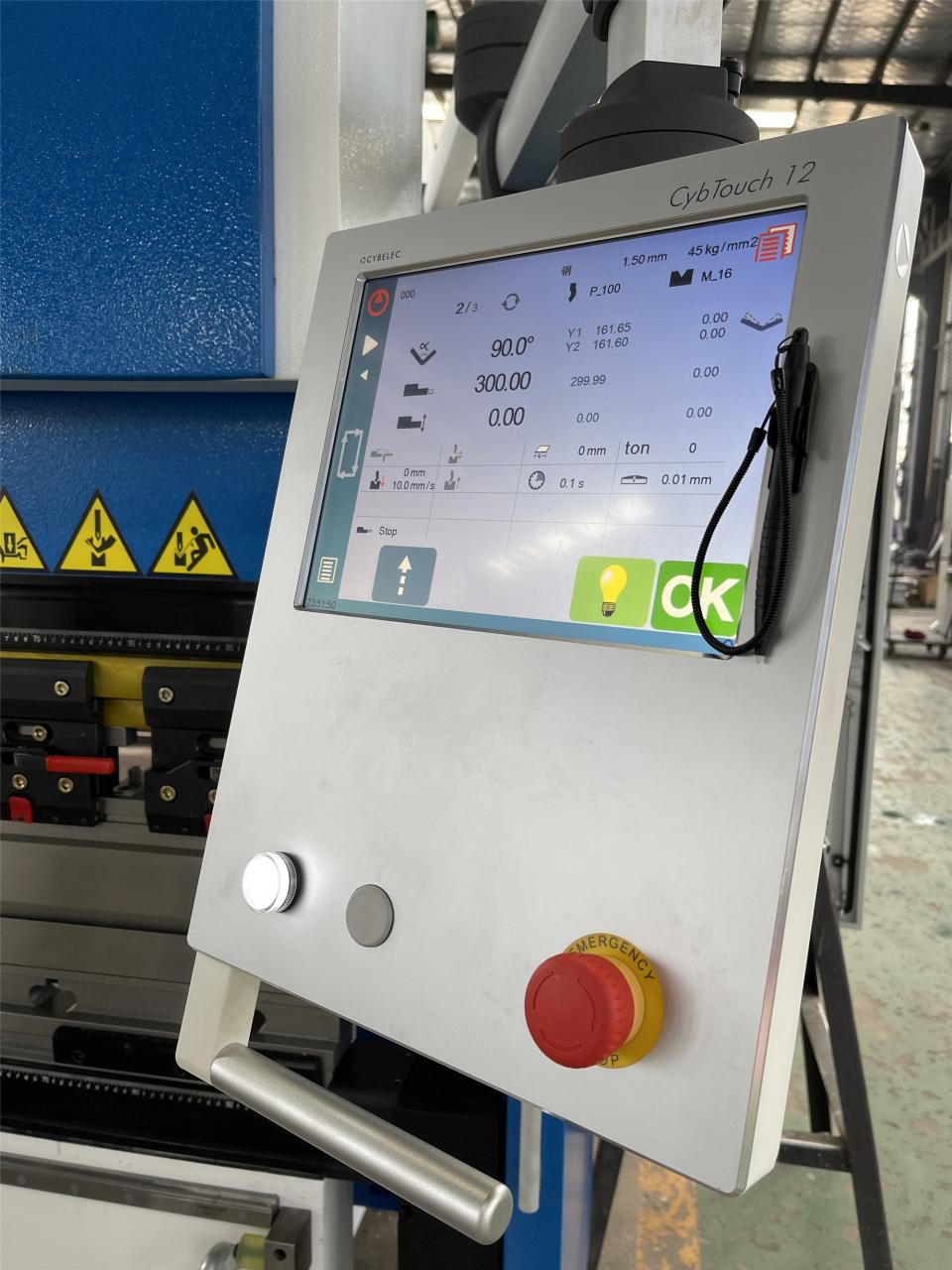 160t-4000 4 oxlu Cnc Hidravlik Bükmə Maşını Pres Əyləci