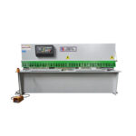 2.5m Uzunluqda Hidravlik Nc Swing Beam Kəsmə Maşını