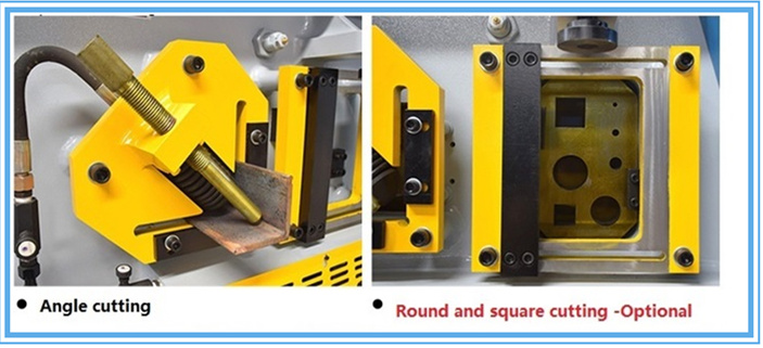 60t Q35-16 Hydraulic Ironworker Shearing Punching Bending And Notching Machine 60t Q35-16 Hidravlik Dəmirçi Kəsmə Punch Bükmə və Çəkmə Maşını