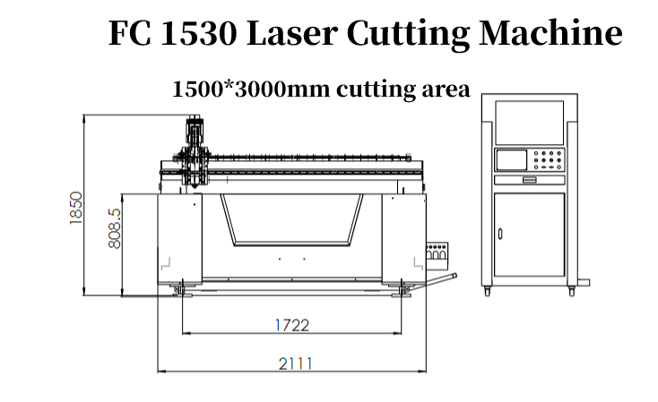 China Industrial Metal Aluminum 1kw 2kw Sheet Metal Fiber Laser Cutting Machine Çin Sənaye Metal Alüminium 1kw 2kw Levha Metal Fiber Lazer Kəsmə Maşını