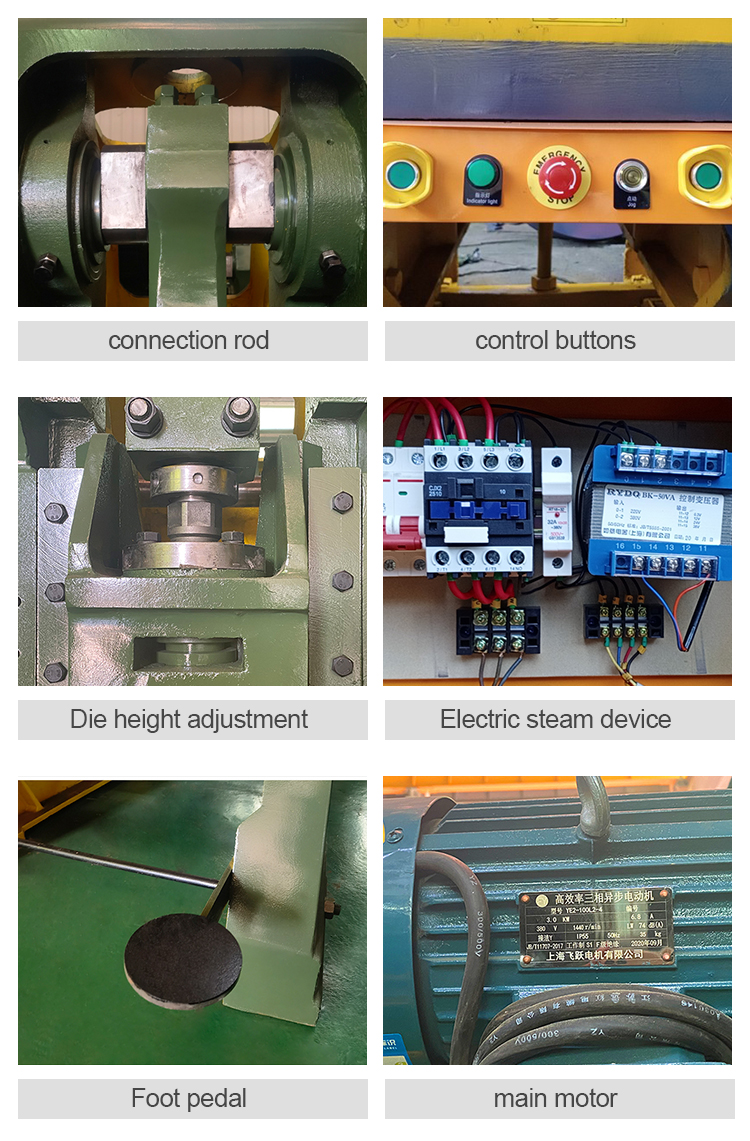 Deepthroat 16 Tons Punch Mechanical Punching Machine For Sheet Metal Levha Metal üçün Deepthroat 16 Ton Punch Mexanik Punching Maşın