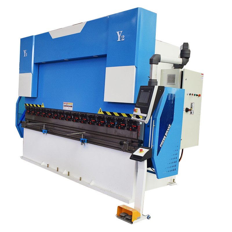 Factory Supply Electro Hydraulic Press Brake Cutting Bending Machine Zavod Təchizatı Elektro Hidravlik Pres Əyləc Kəsici Bükmə Maşını