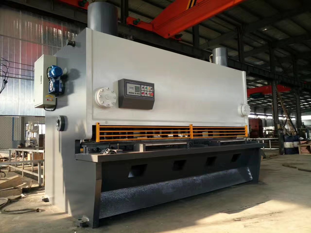Guillotine Hydraulic Shearing Machine Price Sheet Metal Qc11y-12x4000 Gilyotin Hidravlik Kəsmə Makinası Qiymət Sac Qc11y-12x4000