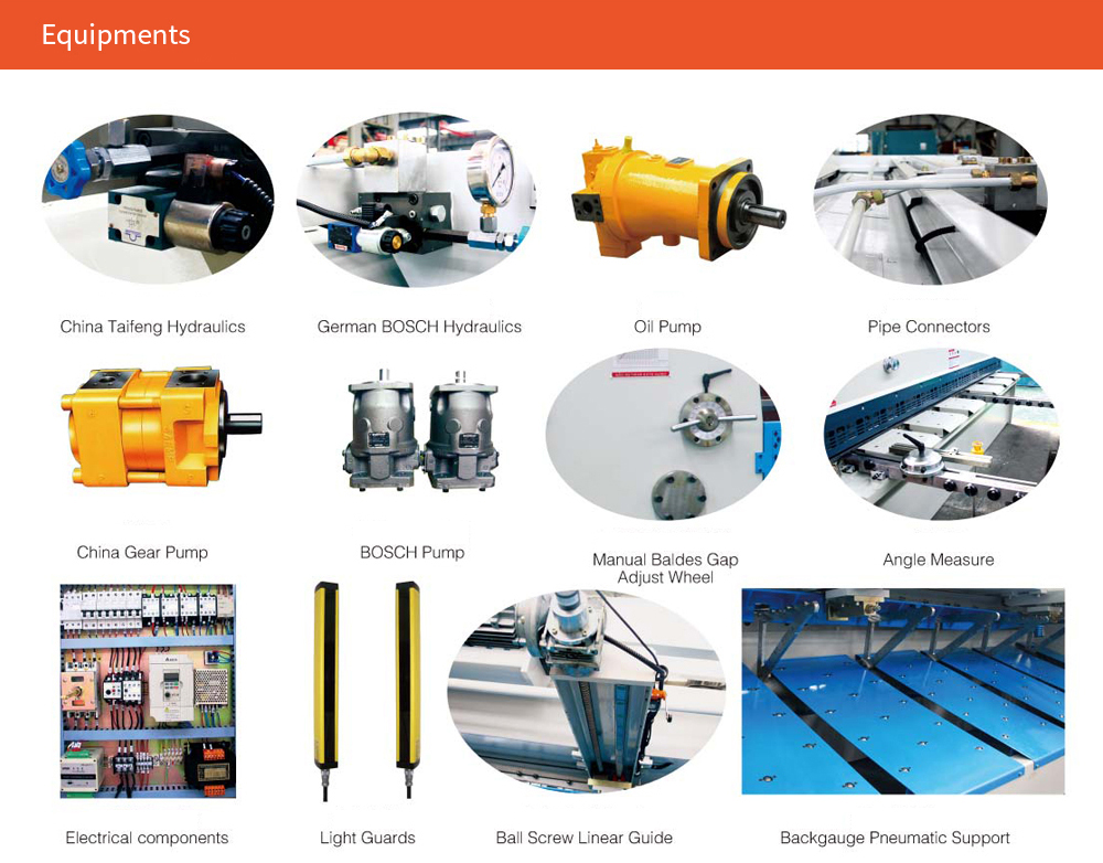 QC11K 10 12 16 mm 3200 4000mm Metal Guillotine Shear CNC Guillotine Shearing Machine QC11K 10 12 16 mm 3200 4000mm Metal Giyotin Kəsmə CNC Gilyotin Kəsmə Maşını